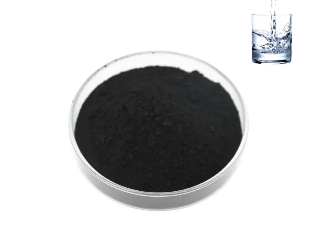 Charbon actif en poudre pour la purification de l'eau potable