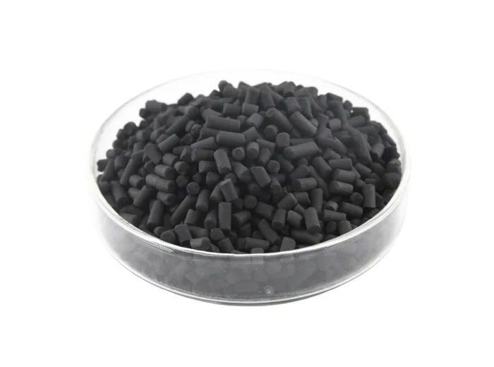Charbon actif extrudé utilisé pour éliminer l'hydrogène sulfuré