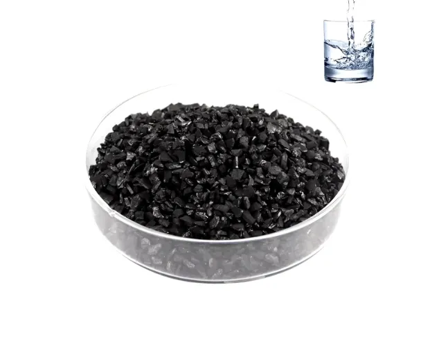 Charbon actif granulaire pour la purification de l'eau potable