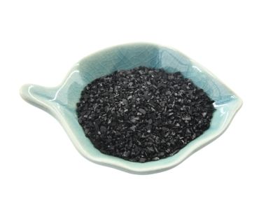 Charbon actif granule en coquille de noix de coco pour la recuperation de lor
