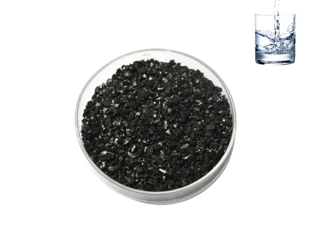 Charbon actif imprégné d'argent pour la purification de l'eau potable