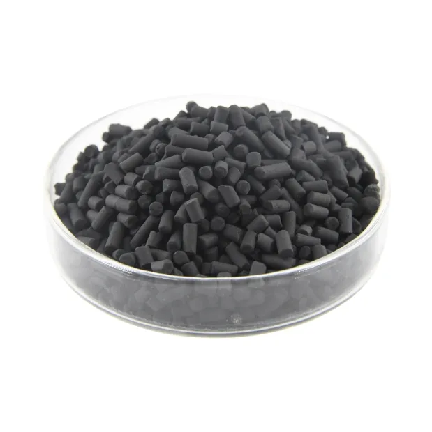 Charbon actif imprégné pour la purification du biogaz