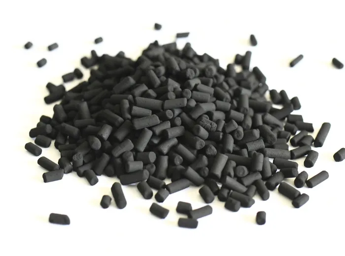 Charbon actif imprégné utilisé pour éliminer l'hydrogène sulfuré