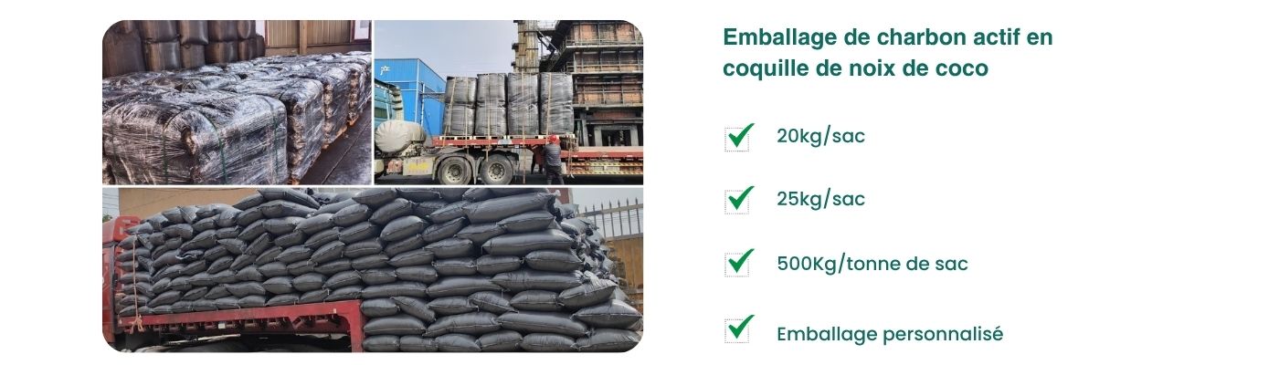 Emballage-du-charbon-actif-en-coque-de-noix-de-coco