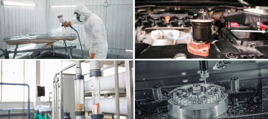 Industries d’application du charbon actif dans le traitement des gaz résiduaires VOC